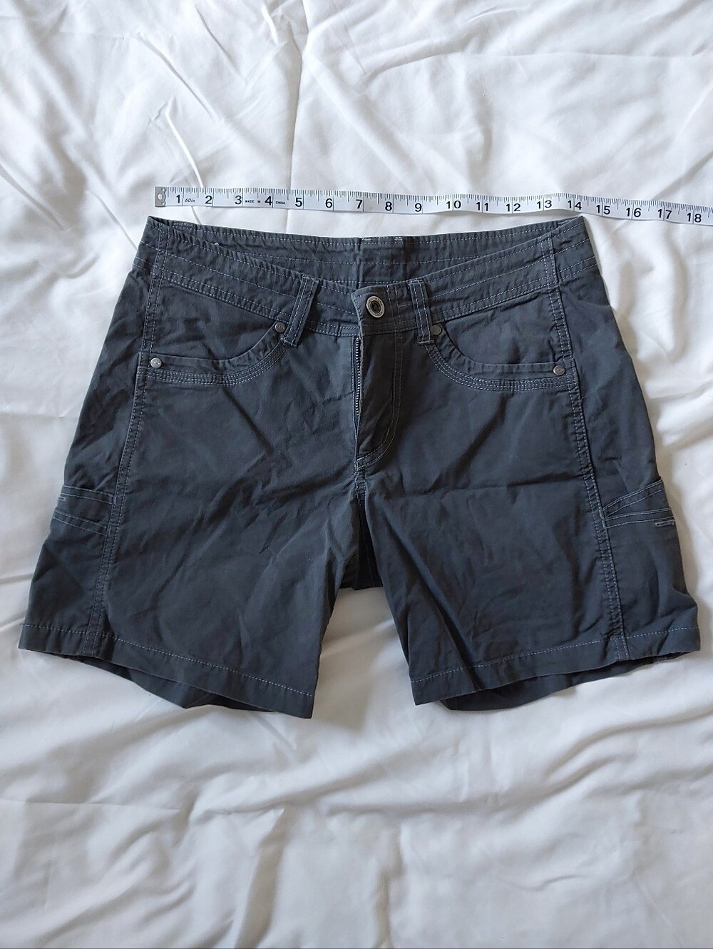 Kuhl Women's Charcoal Splash Shorts S 4